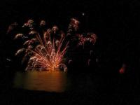 feu sur le lac d'isarles par ARSOTEC