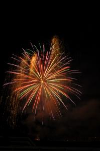 Festival pyrotechnique hippodrome d'Enghien les couleurs du val d'oise