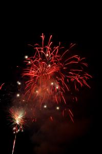 Festival pyrotechnique hippodrome d'Enghien les couleurs du val d'oise