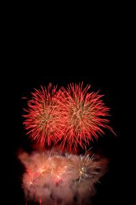 Festival pyrotechnique hippodrome d'Enghien les couleurs du val d'oise