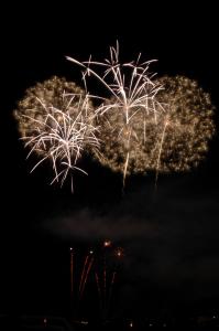 Festival pyrotechnique hippodrome d'Enghien les couleurs du val d'oise