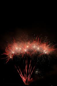 Festival pyrotechnique hippodrome d'Enghien les couleurs du val d'oise