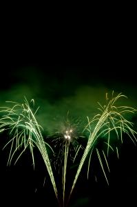 Festival pyrotechnique hippodrome d'Enghien les couleurs du val d'oise