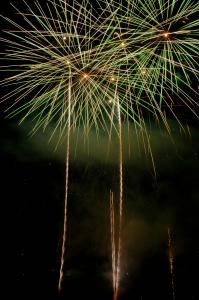 Festival pyrotechnique hippodrome d'Enghien les couleurs du val d'oise