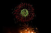 Festival pyrotechnique hippodrome d'Enghien les couleurs du val d'oise