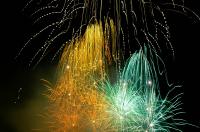 Festival pyrotechnique hippodrome d'Enghien les couleurs du val d'oise