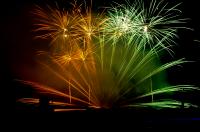 Festival pyrotechnique hippodrome d'Enghien les couleurs du val d'oise