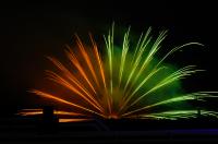 Festival pyrotechnique hippodrome d'Enghien les couleurs du val d'oise