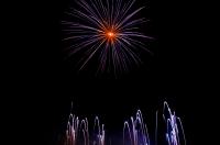 Festival pyrotechnique hippodrome d'Enghien les couleurs du val d'oise