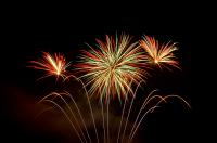 Festival pyrotechnique hippodrome d'Enghien les couleurs du val d'oise