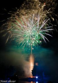 Feu d'artifice du 14 Juillet 2011 � Nemours 77140