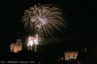 Feu d'artifice à Clermont le 7/08/2005